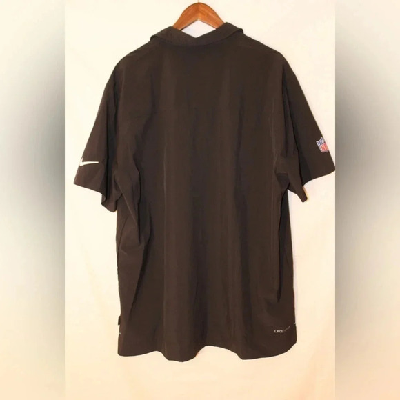 Men's Jacksonville Jaguars Nike Black Sideline UV Performance Polo Size XXL - Picture 11 of 13